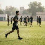 Athlete returning to full training ahead of the upcoming tournament