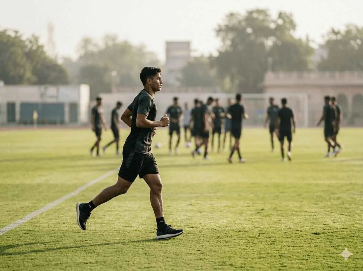 Athlete returning to full training ahead of the upcoming tournament