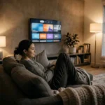 Viewer watching a streaming platform interface as a new series becomes a surprise hit