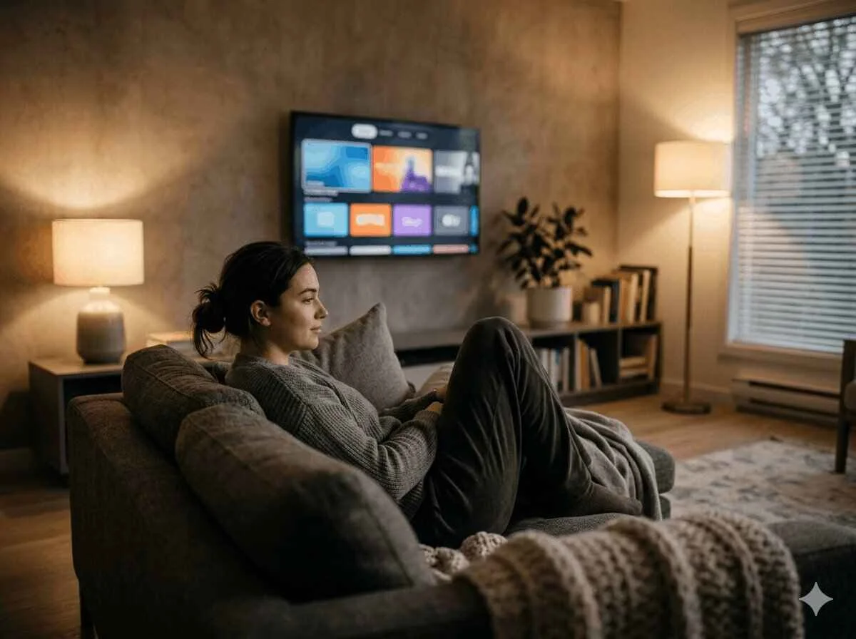 Viewer watching a streaming platform interface as a new series becomes a surprise hit